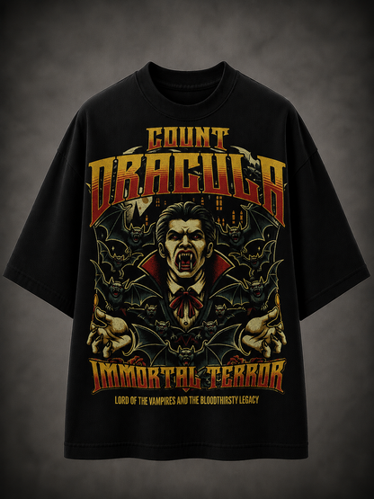 COUNT DRACULA – Oversized T-Shirt
