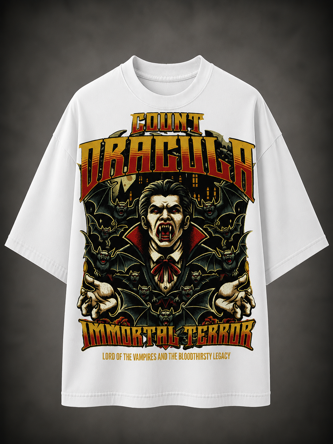 COUNT DRACULA – Oversized T-Shirt