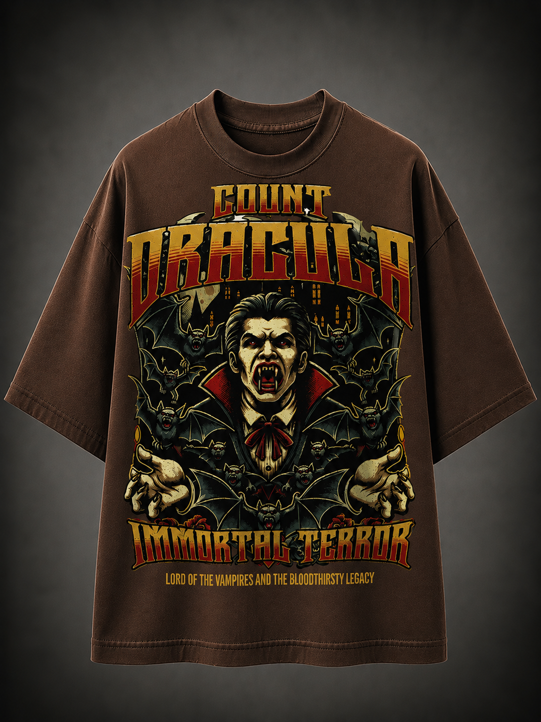 COUNT DRACULA – Oversized T-Shirt