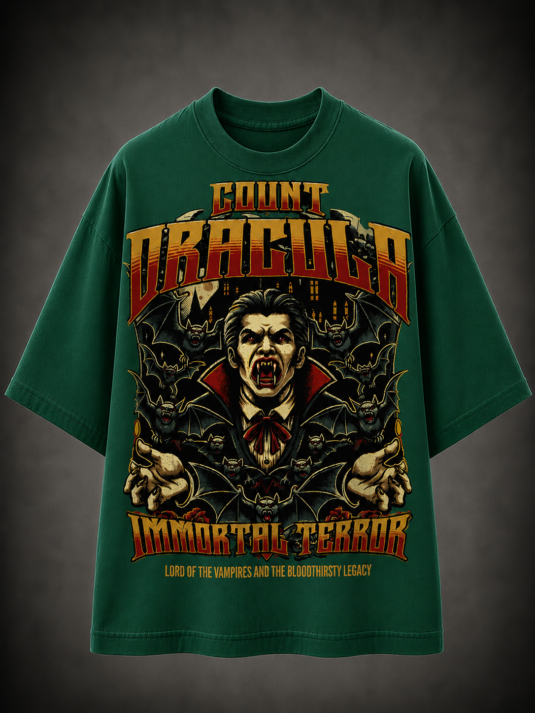 COUNT DRACULA – Oversized T-Shirt