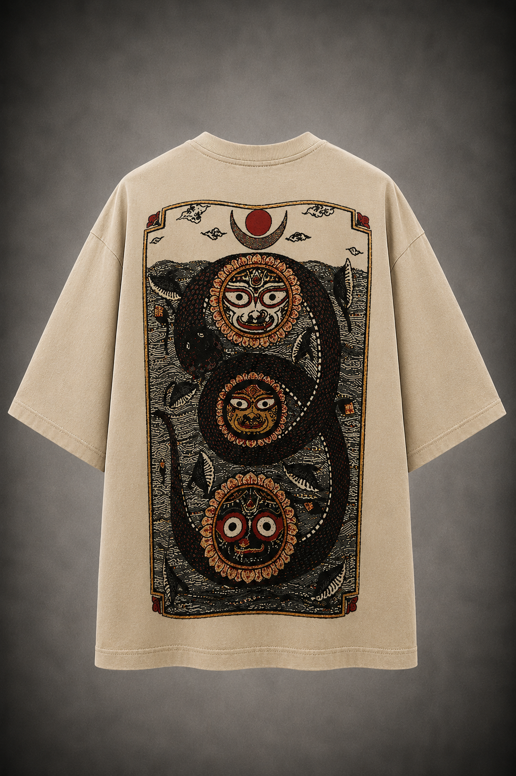 Jai Jagannath – Pattachitra Oversized T-Shirt