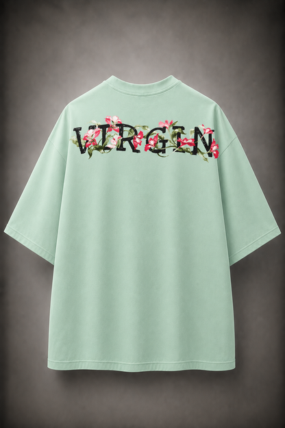 PLEASE BE GENTLE : The VIRGIN Tee – Oversized T-Shirt
