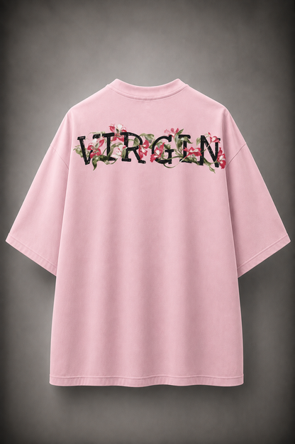 PLEASE BE GENTLE : The VIRGIN Tee – Oversized T-Shirt