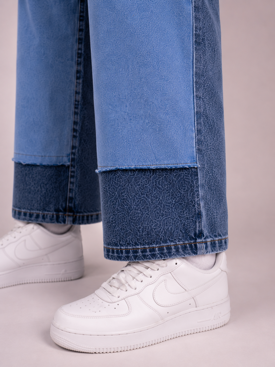 Indigo Mosaic – Patchwork Denim