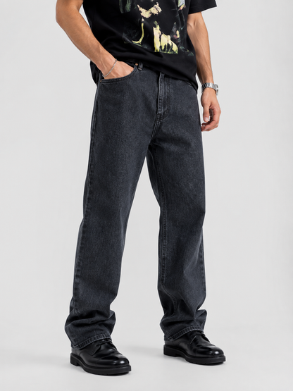 Ash Grey – Straight Fit Denim