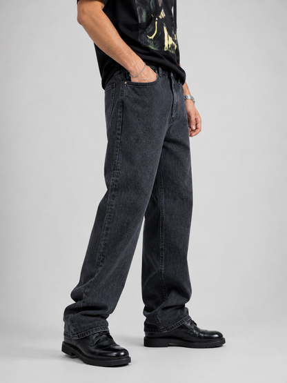 Ash Grey – Straight Fit Denim