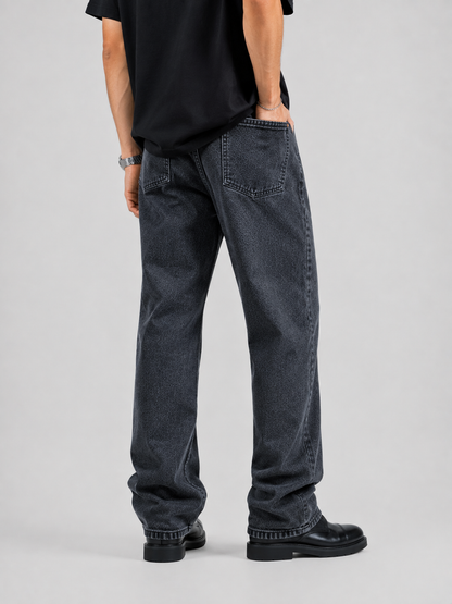 Ash Grey – Straight Fit Denim