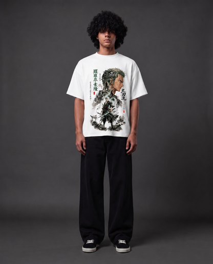 Roronoa Zoro – Three Sword Style Oversized Anime T-Shirt