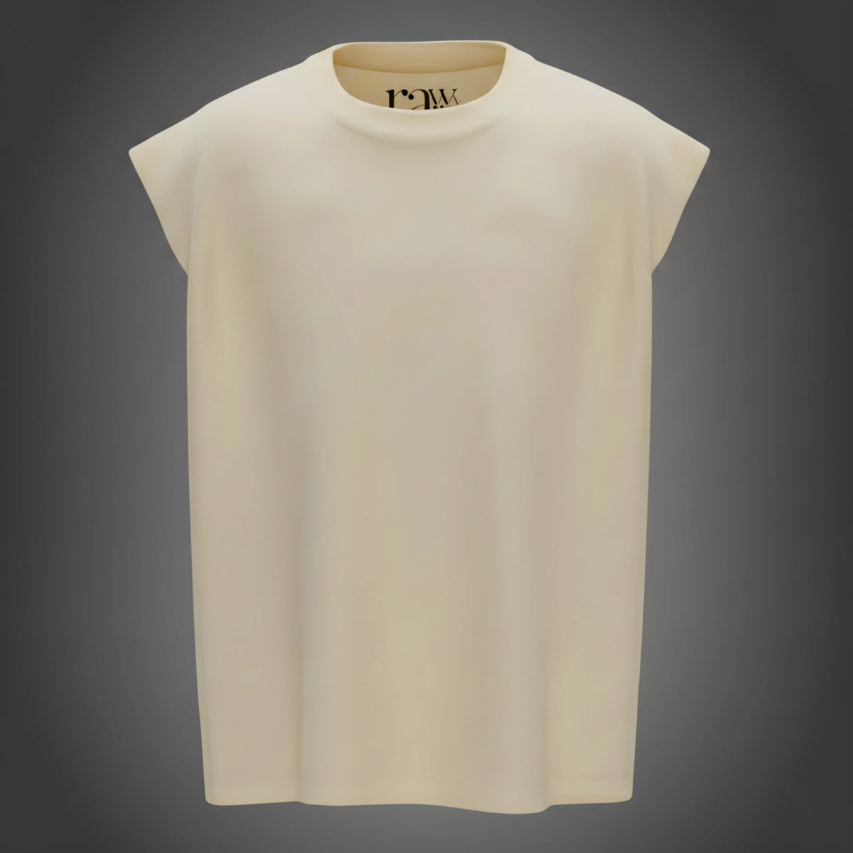 Soft Cream – Oversized Tank