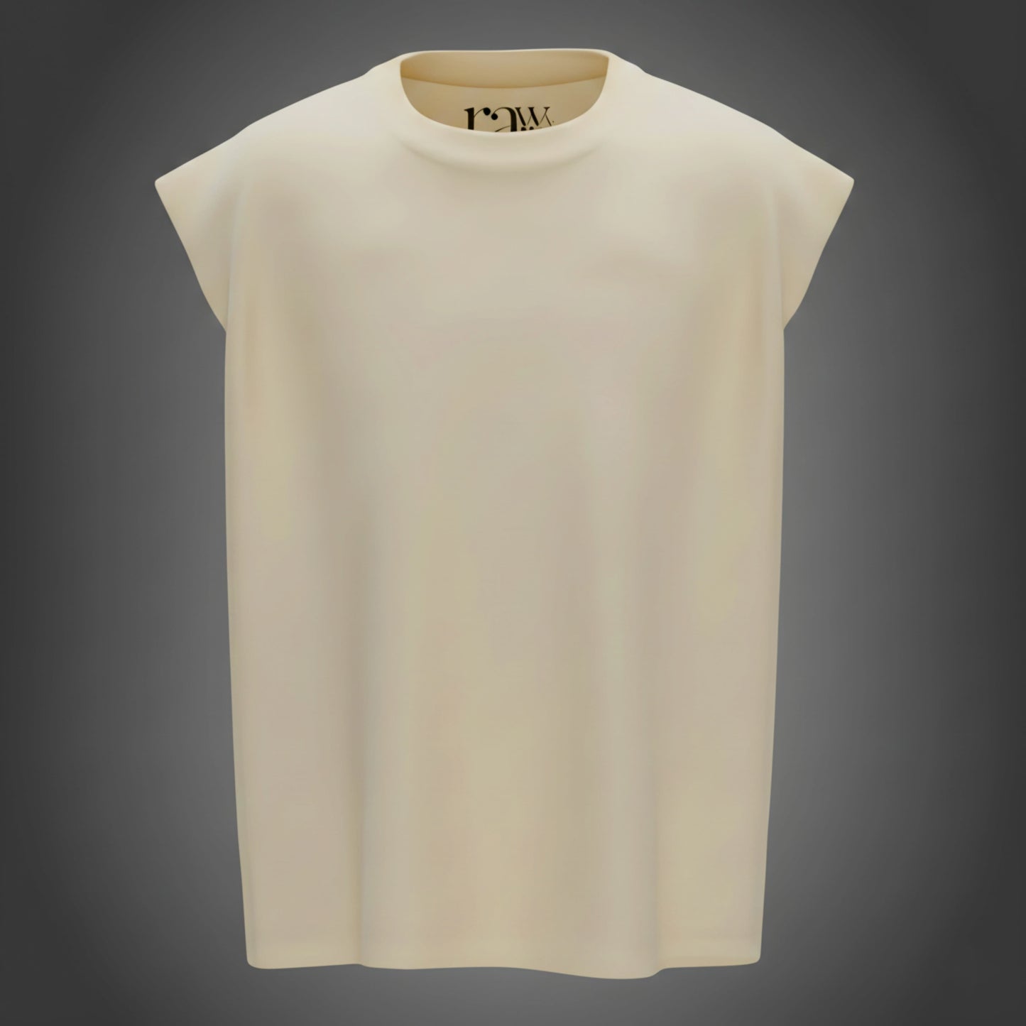 Soft Cream – Oversized Tank
