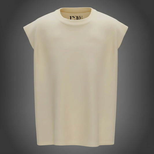 Soft Cream – Oversized Tank