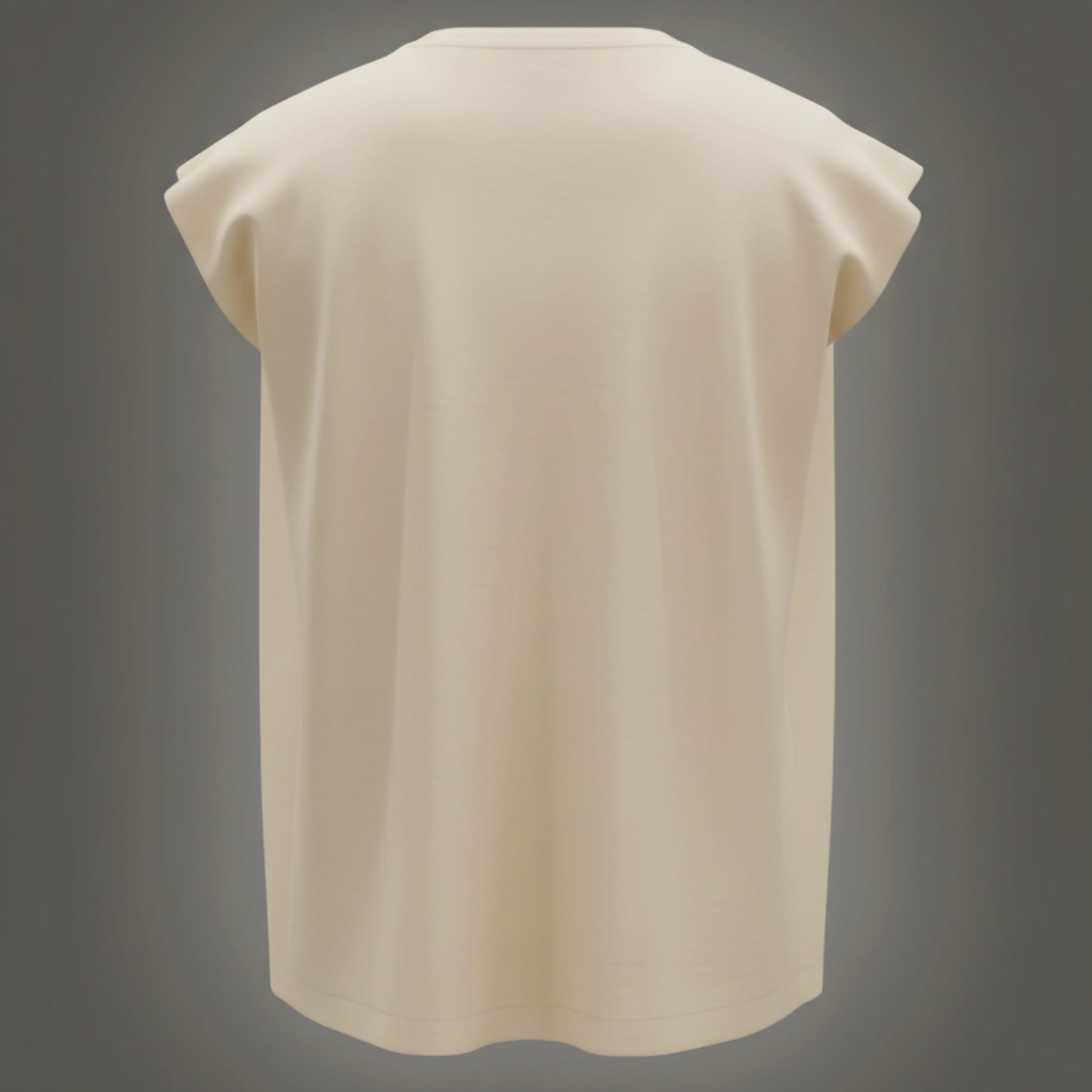 Soft Cream – Oversized Tank
