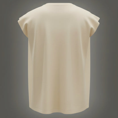 Soft Cream – Oversized Tank