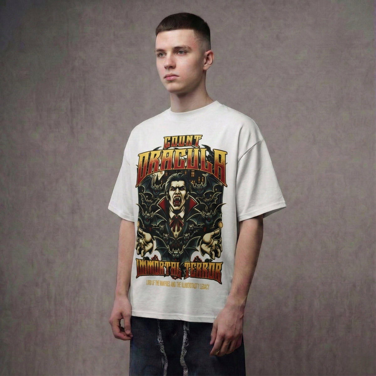 COUNT DRACULA – Oversized T-Shirt