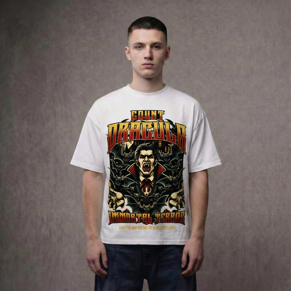 COUNT DRACULA – Oversized T-Shirt