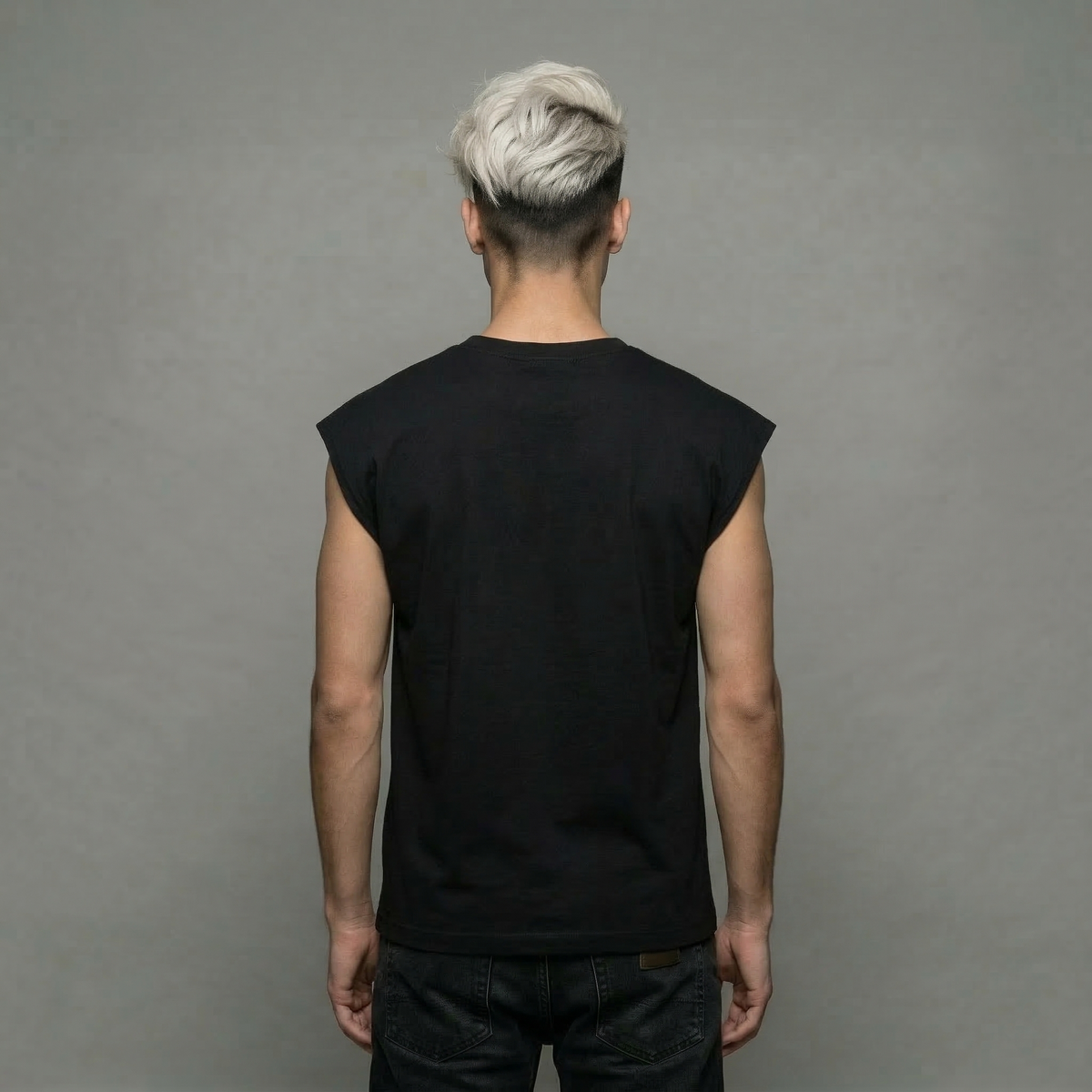 FOSSILS WORLD TOUR - Oversized Sleeveless T-Shirt