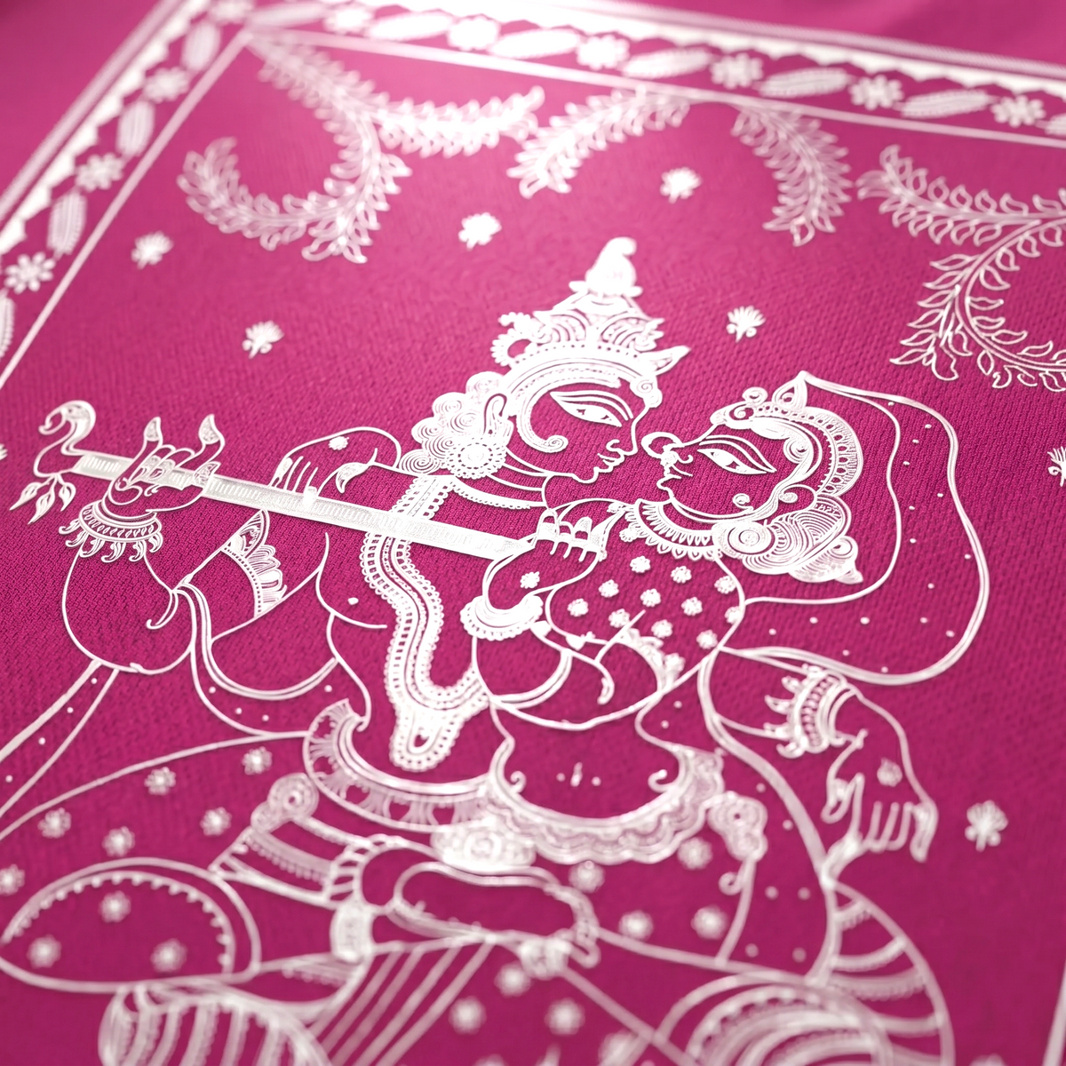 "Rasa Madhuri" The Sweetness of Divine Love Oversized T-shirt