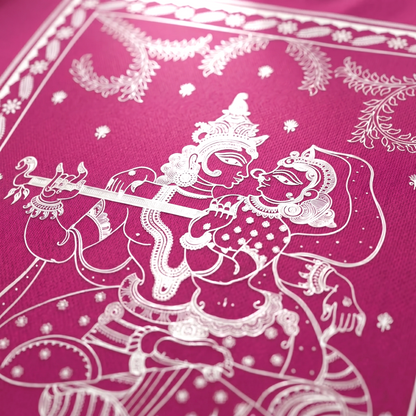 "Raas" The Sweetness of Divine Love Oversized T-shirt