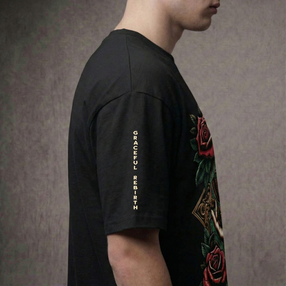 GRACEFUL REBIRTH – Oversized T-Shirt