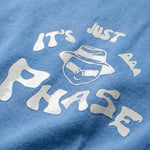 MOON FACE - Oversized Puff Print T-Shirt