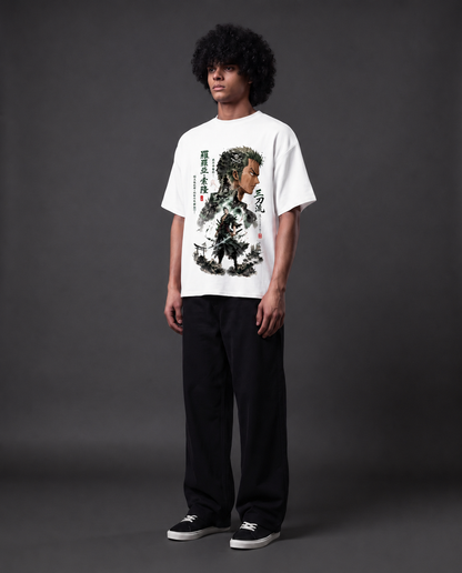 Roronoa Zoro – Three Sword Style Oversized Anime T-Shirt