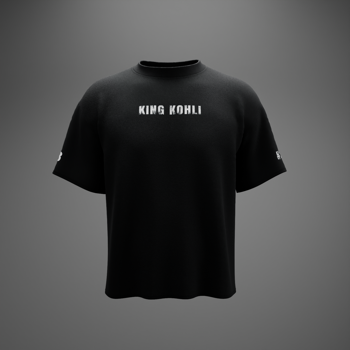 King Kohli – Test Cricket Legacy Oversized T-Shirt