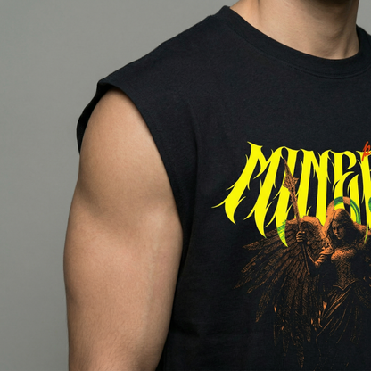 MINERVA PRAISE GOD - Oversized Sleeveless T-Shirt
