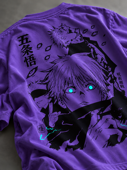 "Infinite Void" Satoru Gojo - Anime Graphic Oversized T-Shirt
