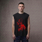 Rager's Aura – Cactus Jack Red Portrait Oversized Tank