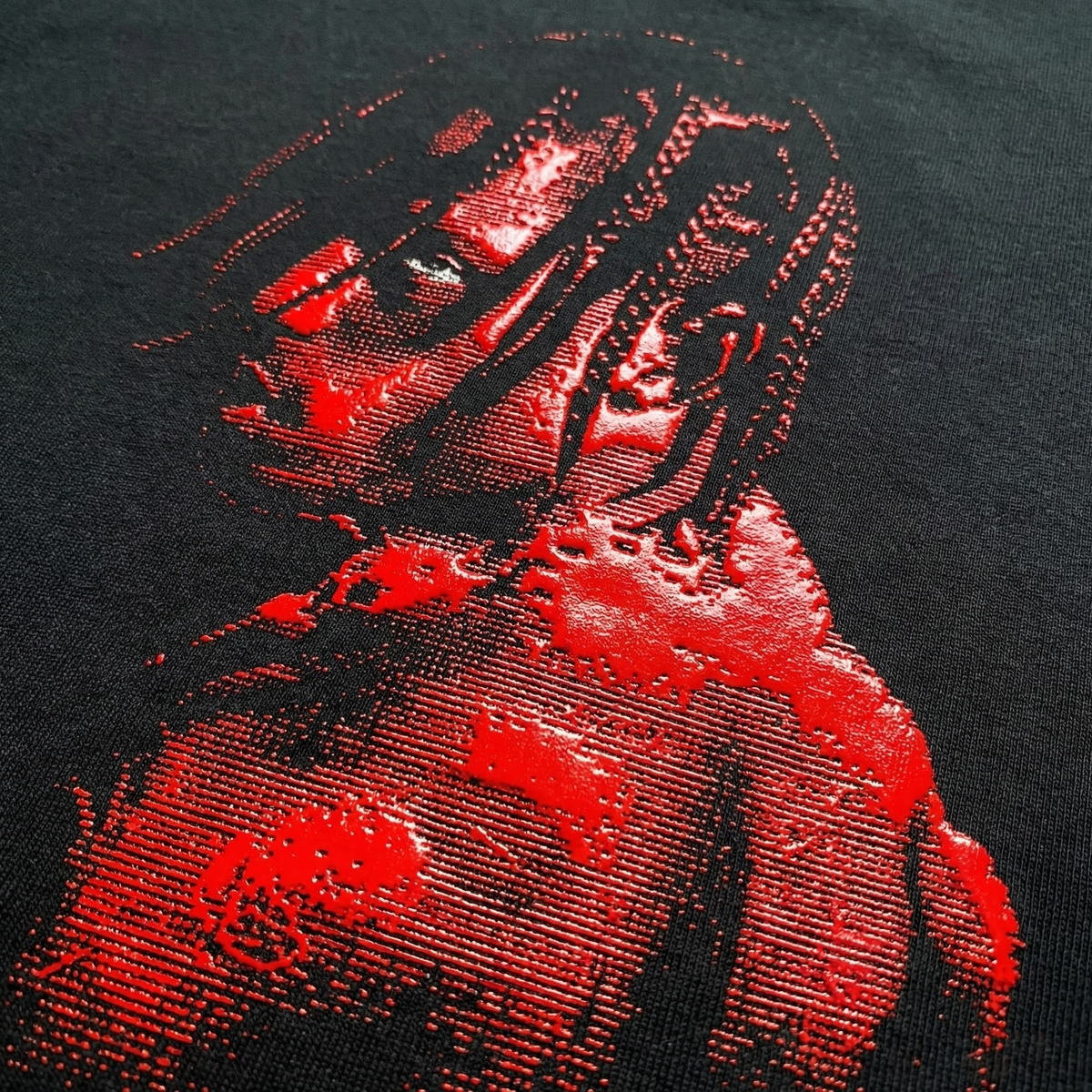 Rager's Aura – Cactus Jack Red Portrait Oversized Tank