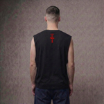 Rager's Aura – Cactus Jack Red Portrait Oversized Tank