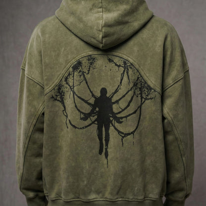 THE VEILWALKER - Stranger Things Unisex Cropped Hoodie