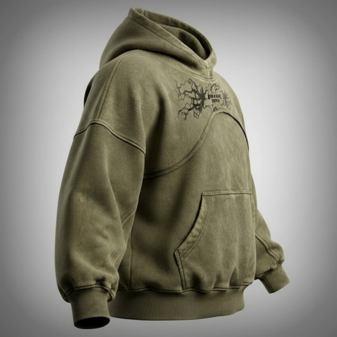 THE VEILWALKER - Stranger Things Unisex Cropped Hoodie