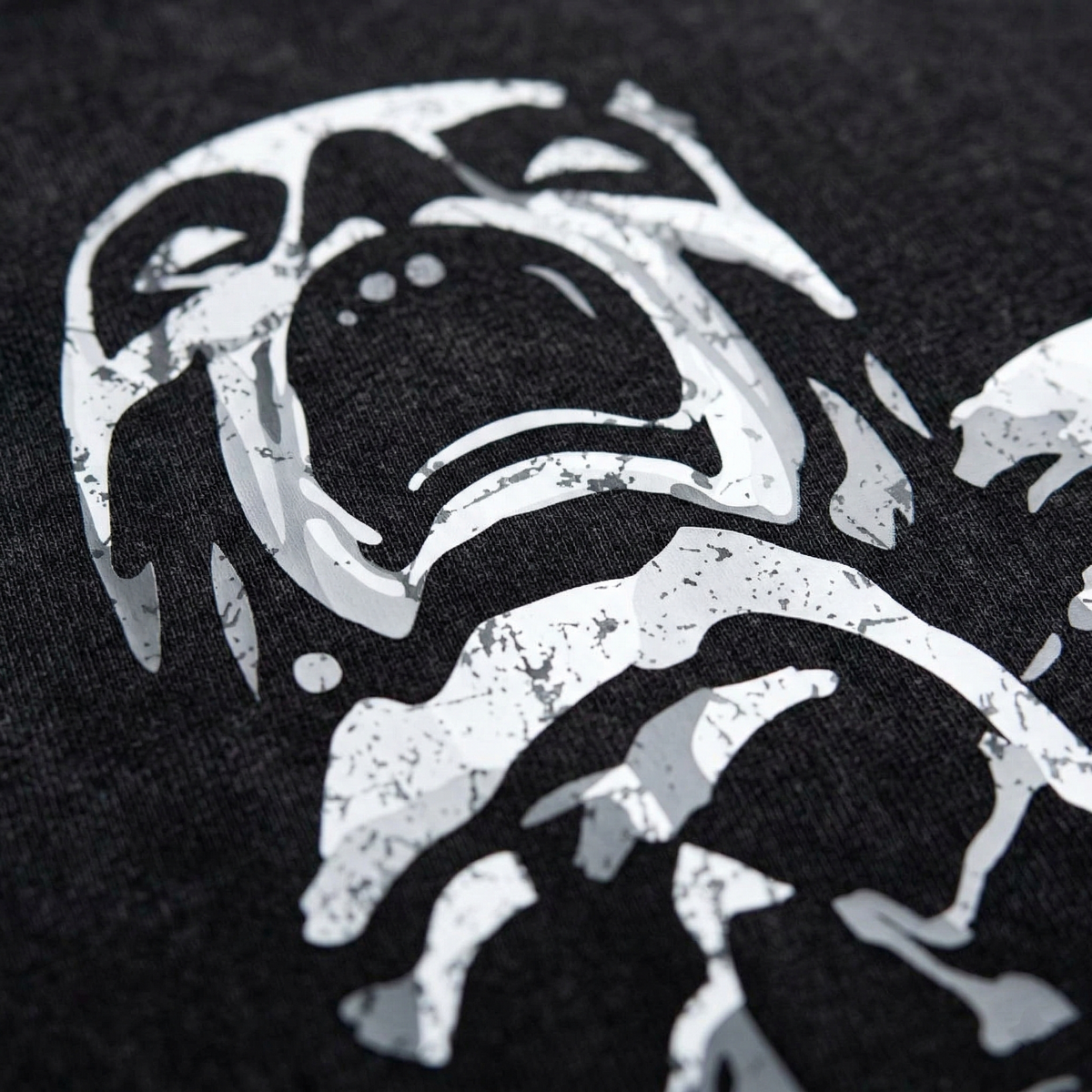 The Silent Scream -Anime Acid Wash Oversized Tank