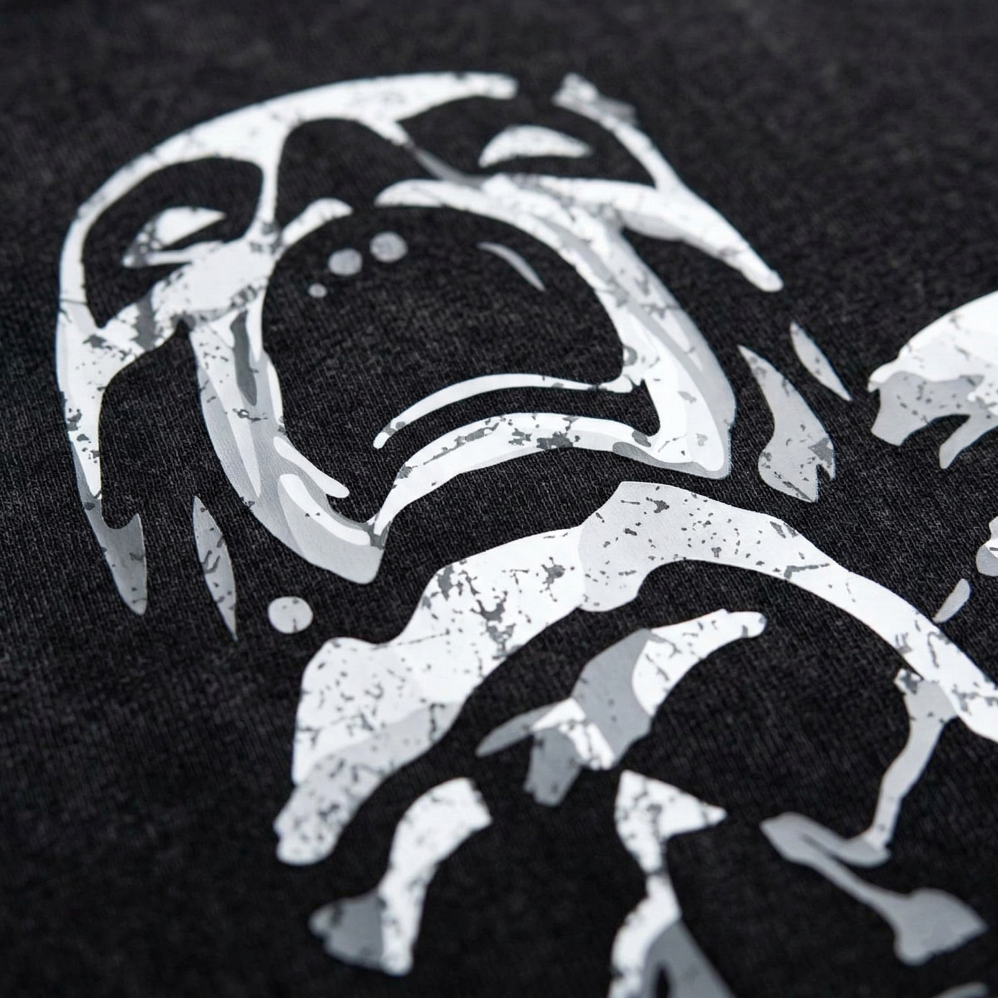 The Silent Scream -  Anime Acid Wash Oversized Tank