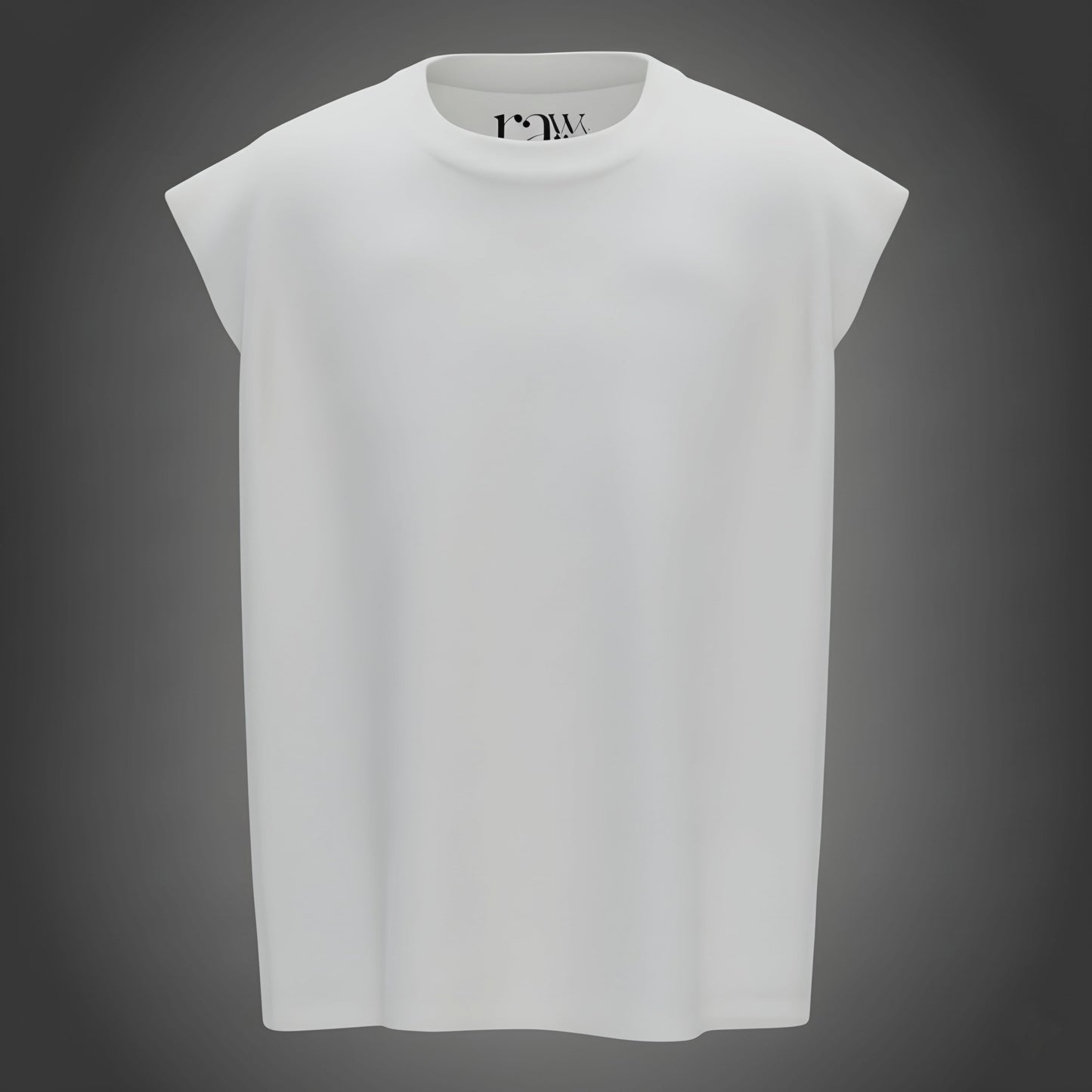 Clean White – Oversized Tank