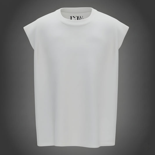 Clean White – Oversized Tank