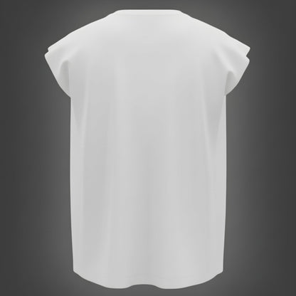 Clean White – Oversized Tank
