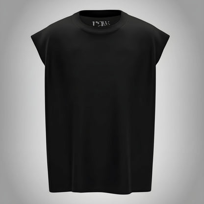 Jet Black – Oversized Tank