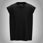 Jet Black – Oversized Tank