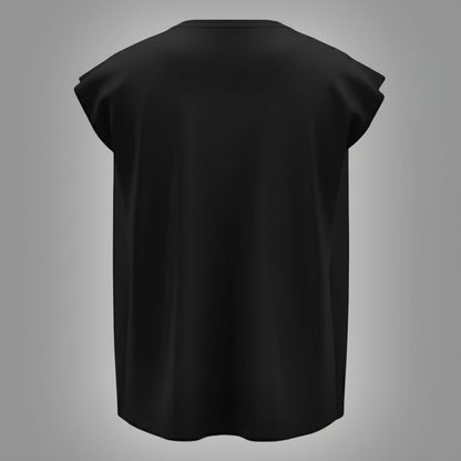 Jet Black – Oversized Tank