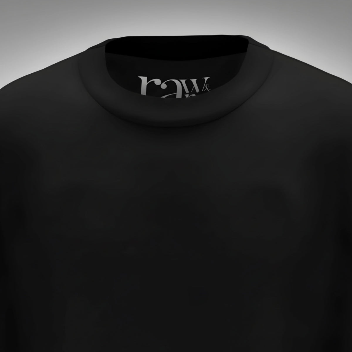 Jet Black – Oversized Tank