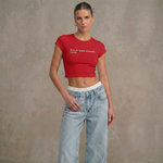 SORRY IF I LOOKED INTERESTED - Crop Top