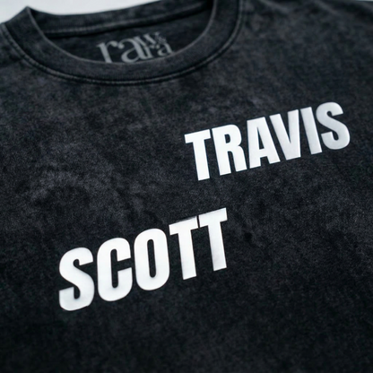 Crown of Thorns - Travis Scott Acid Washed Oversized Tank