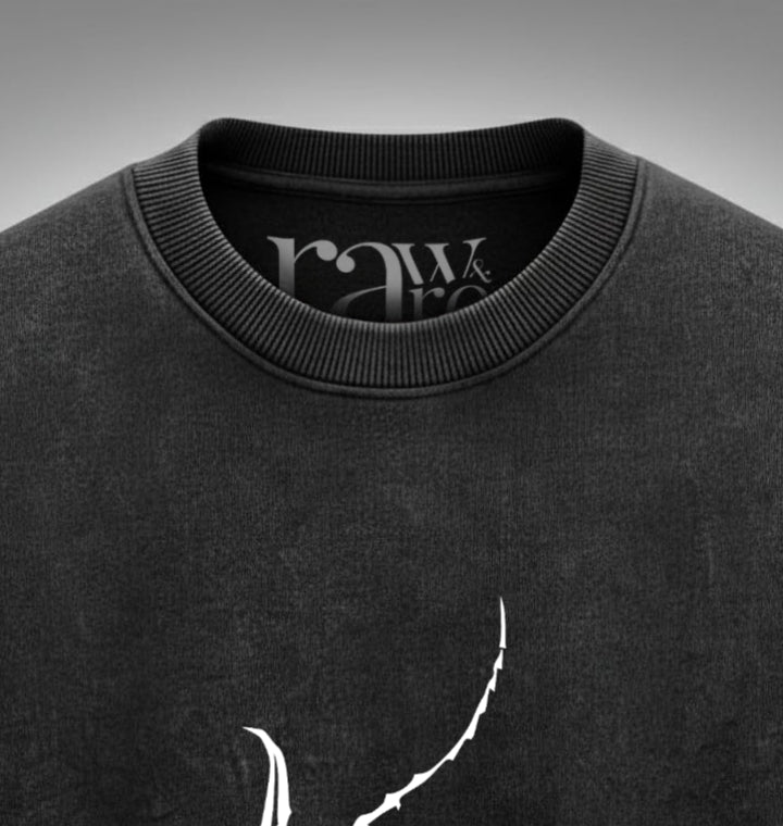 Twin Dragons - Anime Acid Wash Oversized Tank