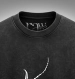 Twin Dragons - Anime Acid Wash Oversized Tank