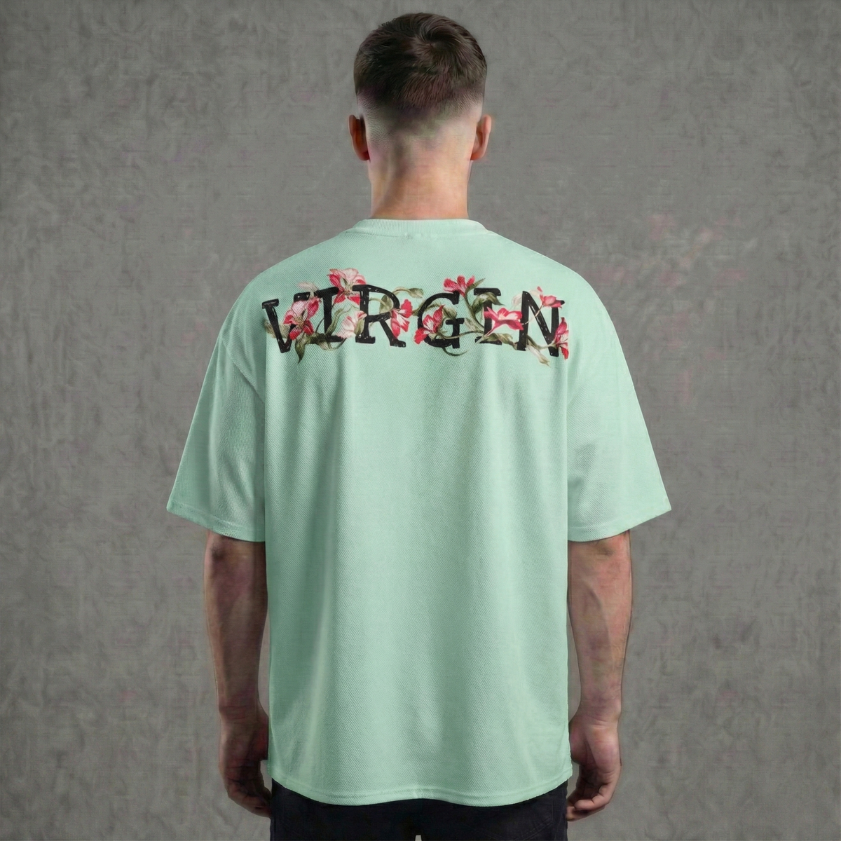 PLEASE BE GENTLE : The VIRGIN Tee – Oversized T-Shirt