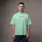 PLEASE BE GENTLE : The VIRGIN Tee – Oversized T-Shirt