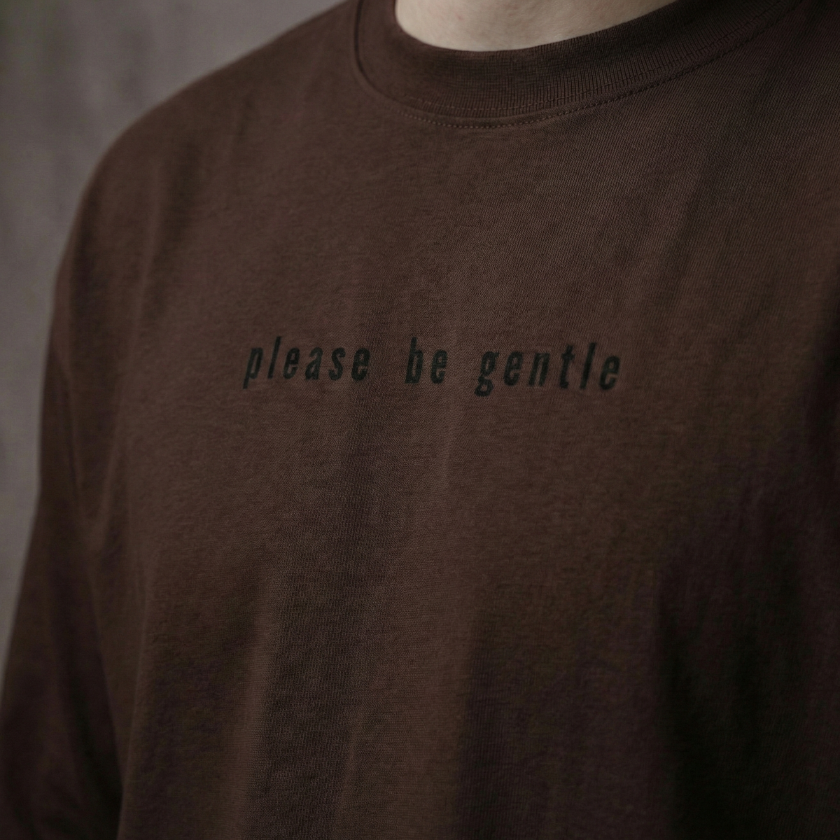 PLEASE BE GENTLE : The VIRGIN Tee – Oversized T-Shirt